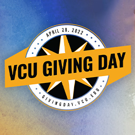 VCU Giving Day - April 28, 2022. givingday.vcu.edu